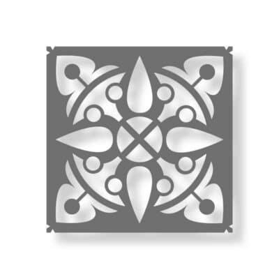 Orientalische Kacheln zum Schablonieren