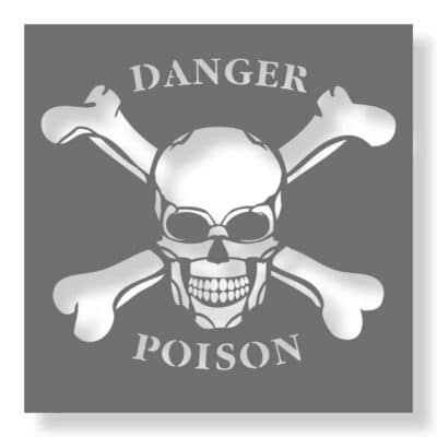 Skull and Bones Schablone