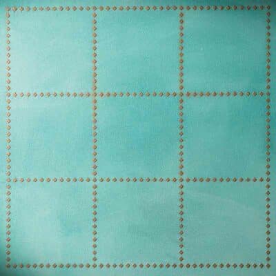 Schablone quadratische muster fliese