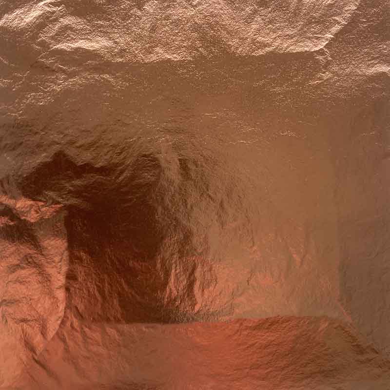 Schlagmetall Bronze hauchduennes Blatt